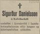 Sigurður Daníelsson á Kolviðarhóli