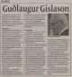 Guðlaugur Gíslason