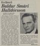 Baldur Smári Halldórsson